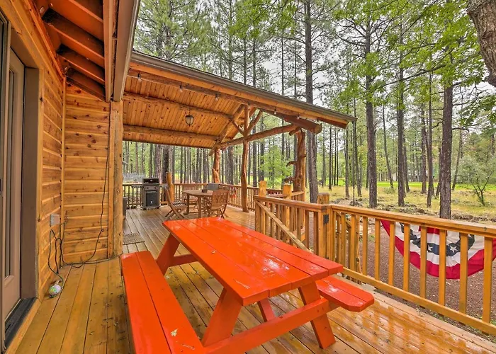 Holiday home Wooded Yard, Gas Grill: Lush Retreat Pinetop-Lakeside