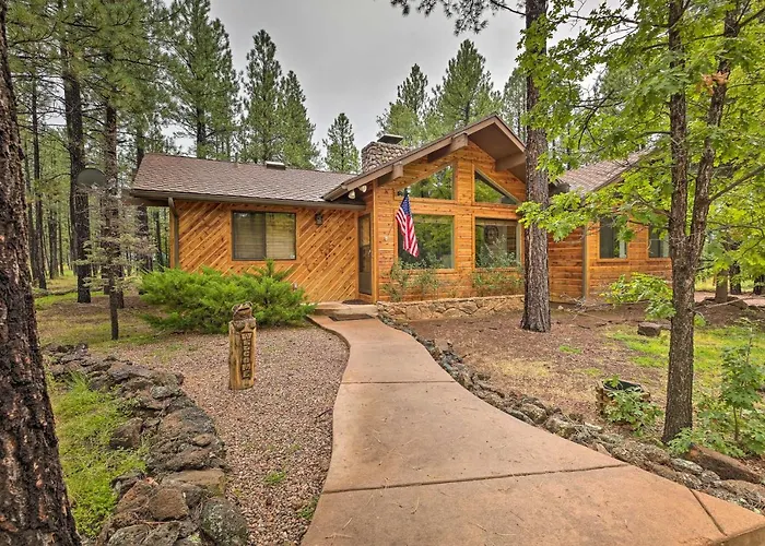 Wooded Yard, Gas Grill: Lush Retreat Pinetop-Lakeside